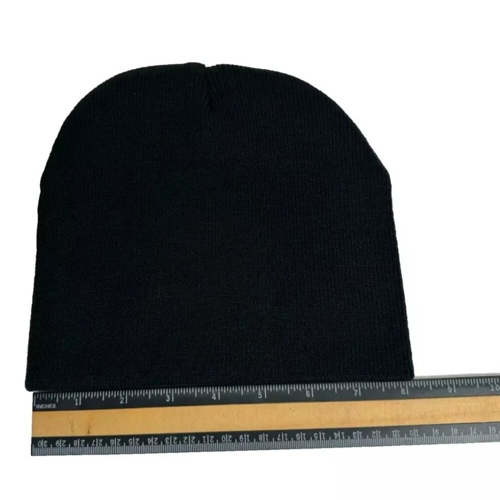 Evil Monkey Black & Yellow Beanie Knit Cap Hat Angry Mean Family Guy Cartoon Tv View 5